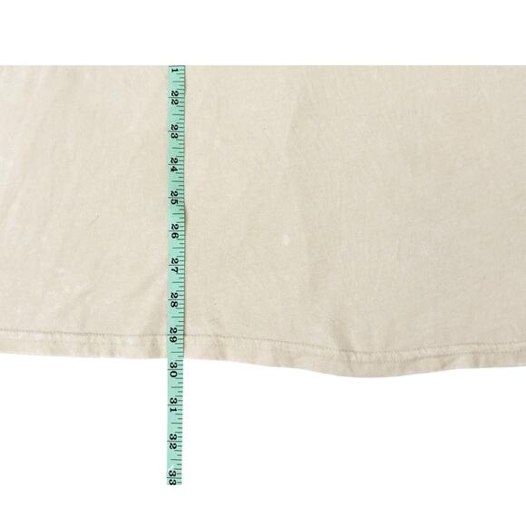 ACDC Cream/Black Back in Black T-Shirt Mens Size L - Picture 5 of 6